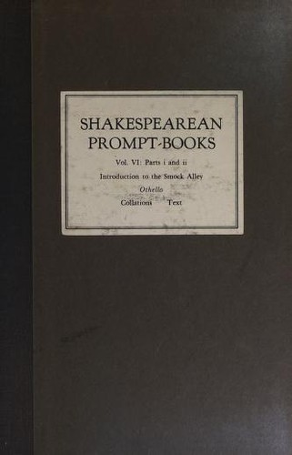 Blakemore Evans: Shakespearean Prompt-Books of the Seventeenth Century (Hardcover, Oak Knoll Press)