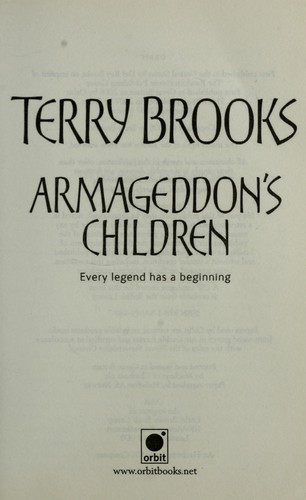 Terry Brooks: Armageddon's children (2007, Orbit)